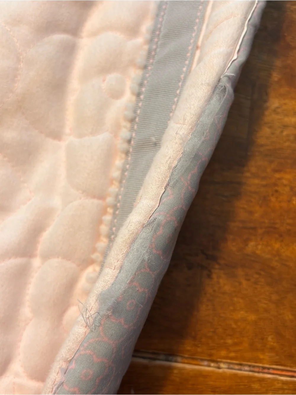 Koala Baby Elephants Pink Grey Pattern Trim Blanket Mom and Baby READ